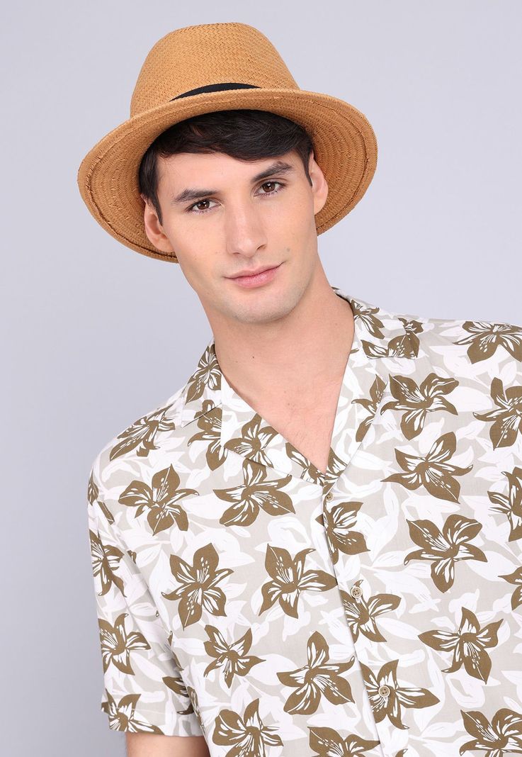 Camisa Flores Manga Corta Guy Laroche GLBVF15VE-2