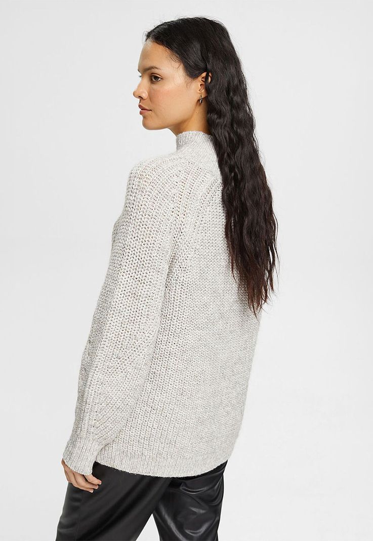 Sweater Con Cuello Mao Mujer Esprit 102EE1I316-1