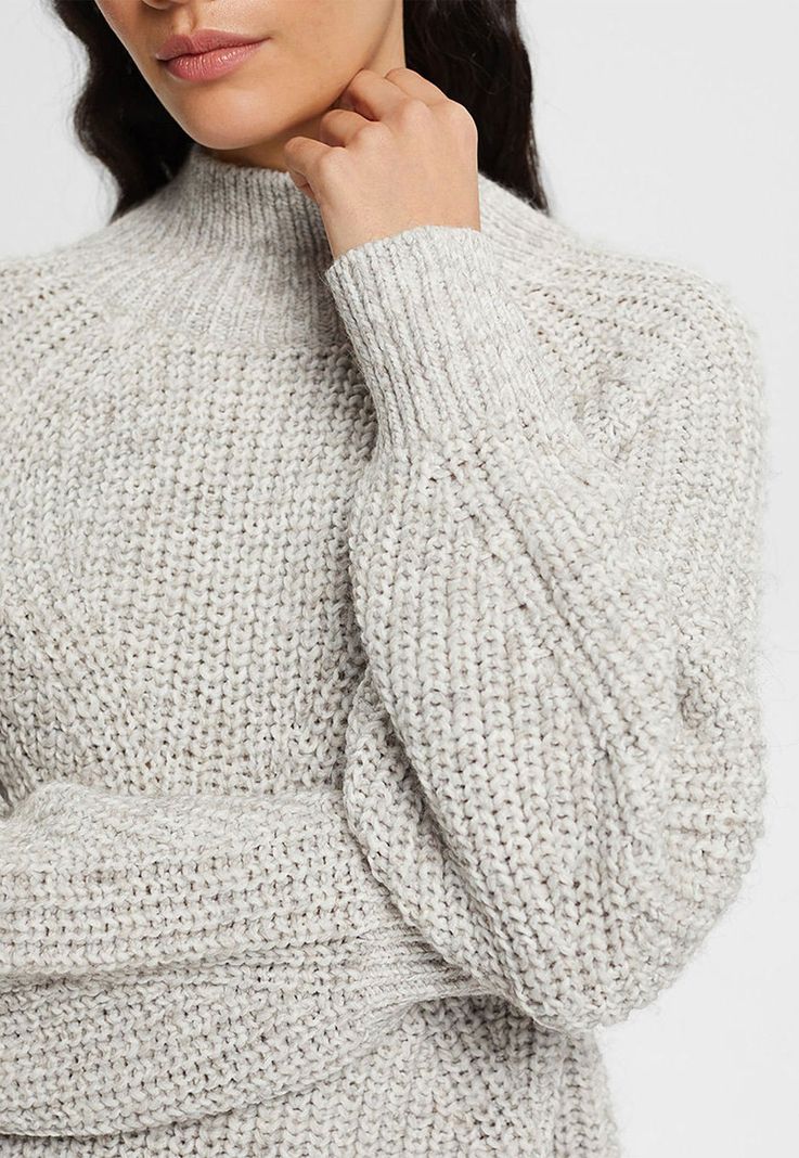Sweater Con Cuello Mao Mujer Esprit 102EE1I316-2