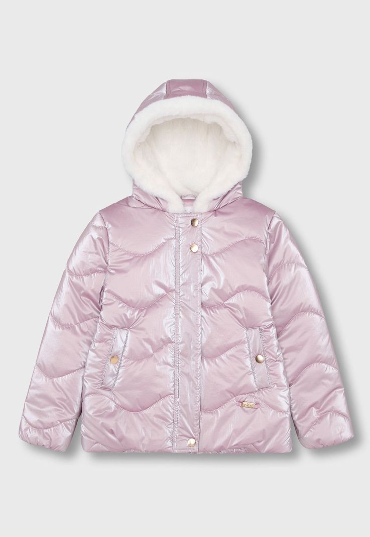 Parka Manga Larga Niña Osito OPKA678RD-0
