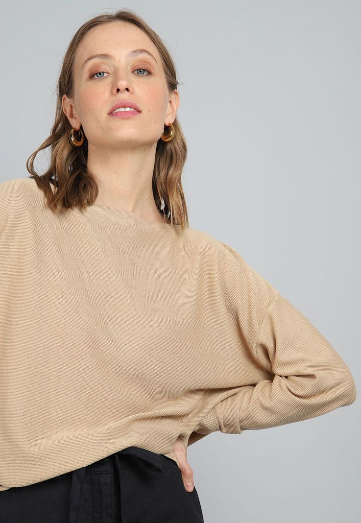 Sweater De Manga Larga Mujer Esprit 034EE1I332-2
