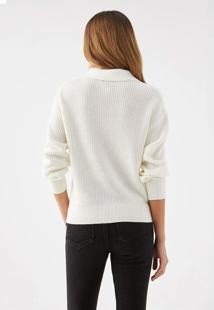 Sweater Cuello Camisero Mujer Esprit 469F206-1