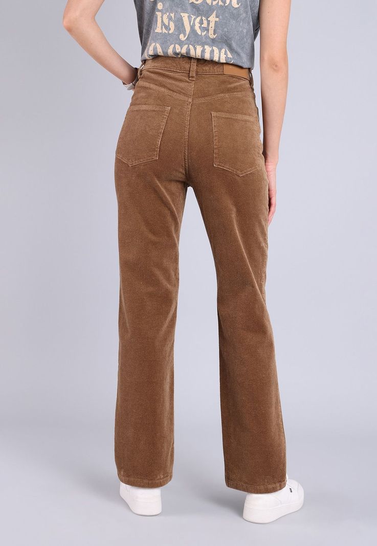 Pantalón Cotele Straight Mujer Soviet-1