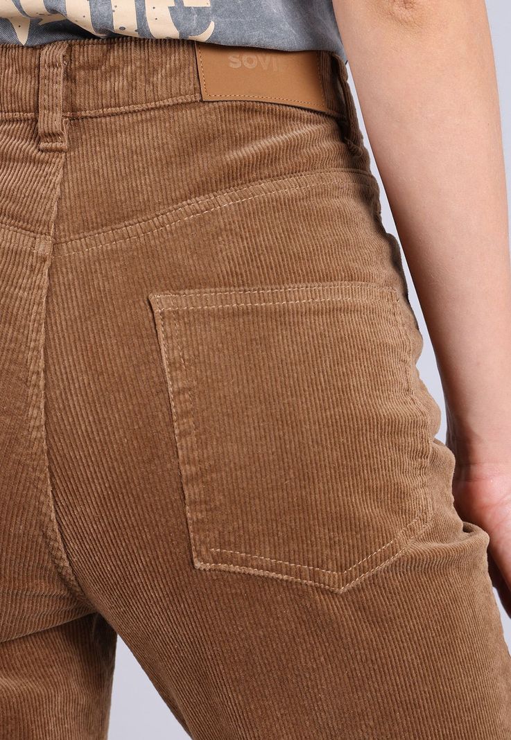 Pantalón Cotele Straight Mujer Soviet-4