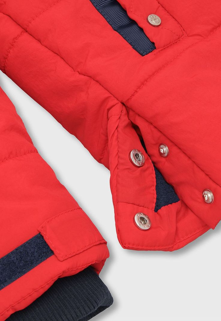 Parka Manga Larga Niño Osito OPKO636RO-3