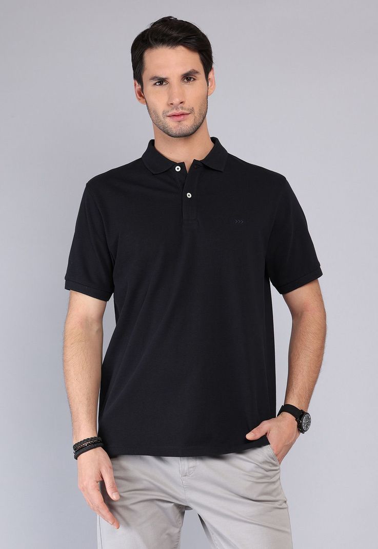 Polera Pique Manga Corta Arrow PO32015NE Negro S