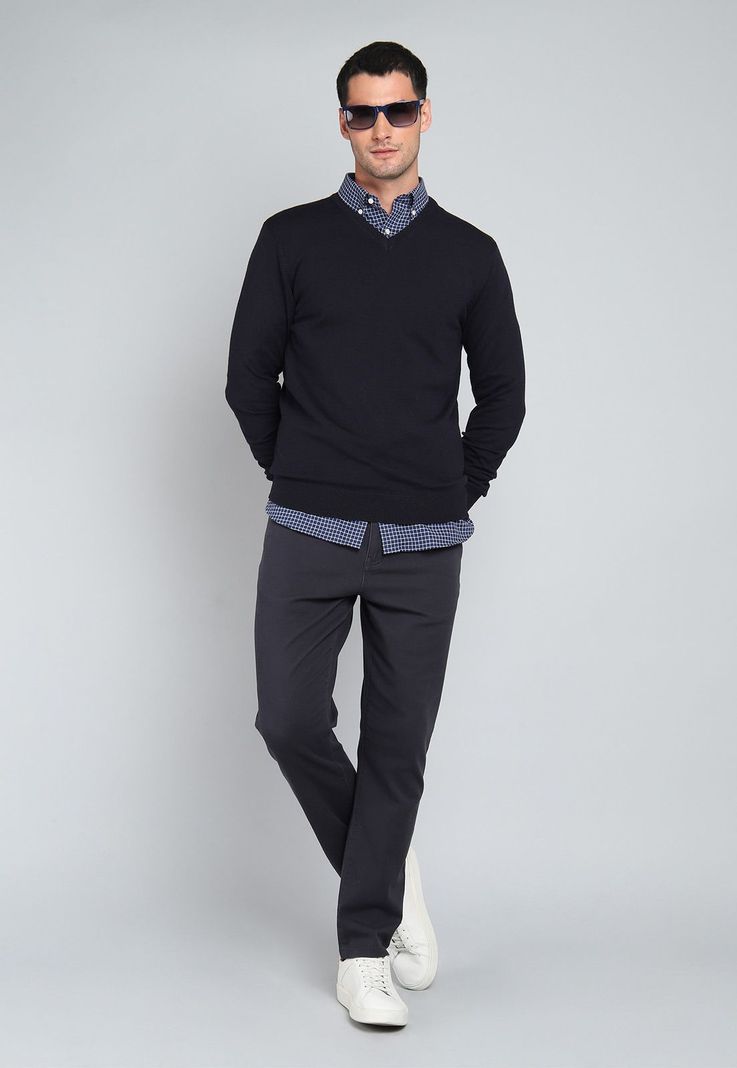 Sweater Cuello V Guy Laroche GLBII40NB-3