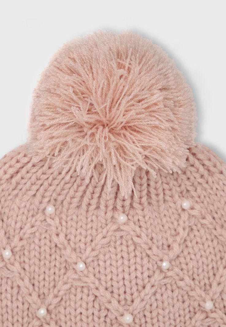 Gorro De Invierno Niña Osito OGOA606RD-2
