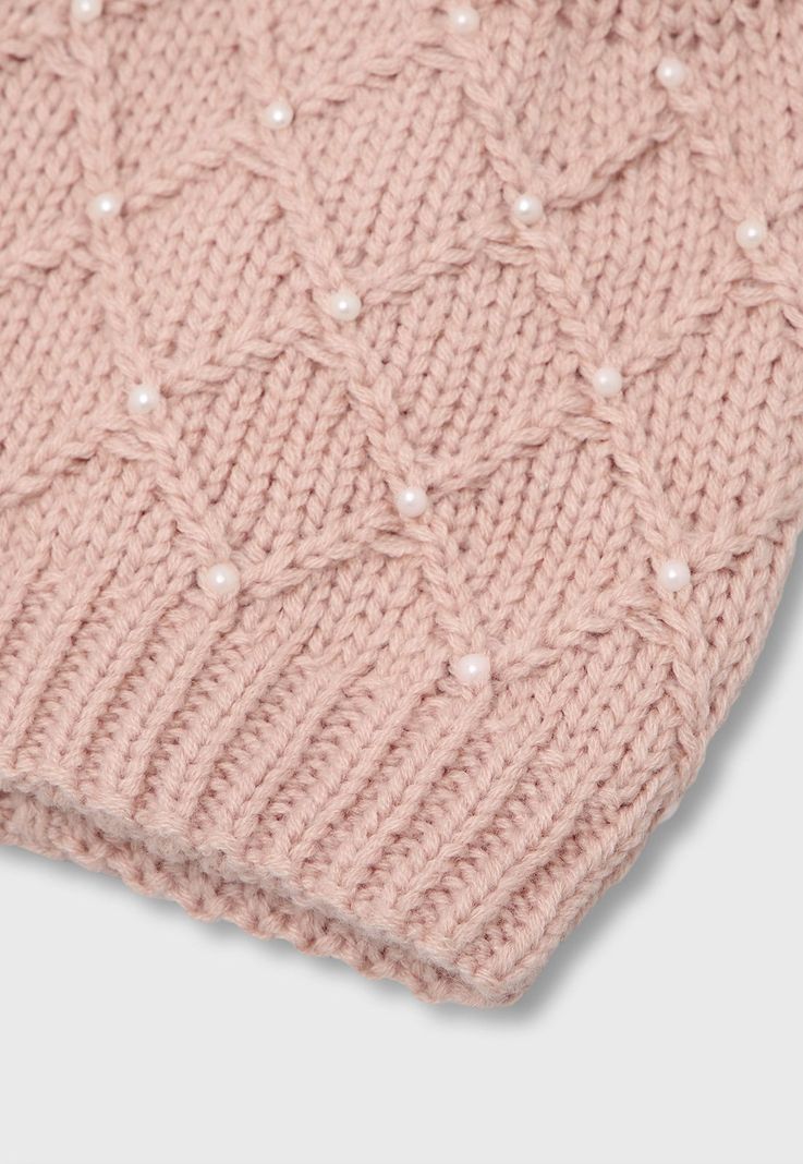 Gorro De Invierno Niña Osito OGOA606RD-3