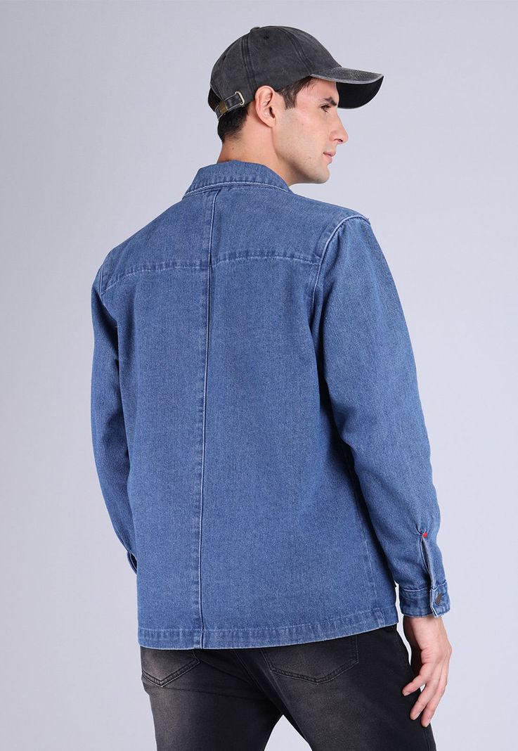 Chaqueta Denim Hombre Soviet SJKH802AZ-1