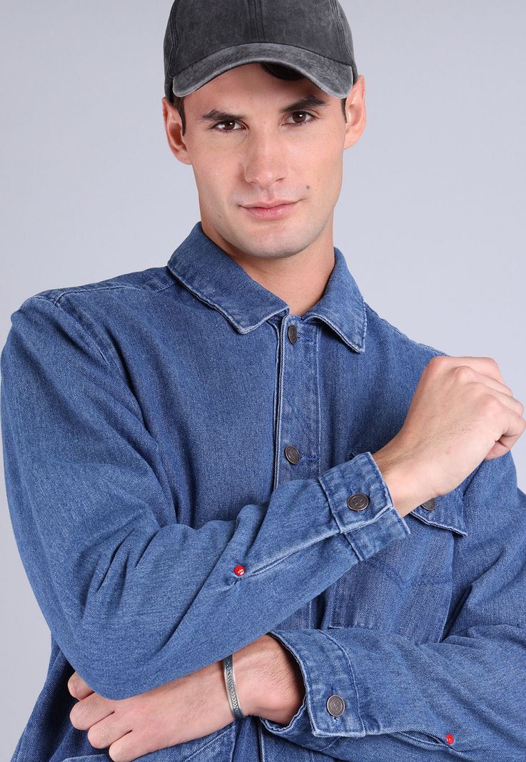 Chaqueta Denim Hombre Soviet SJKH802AZ-2