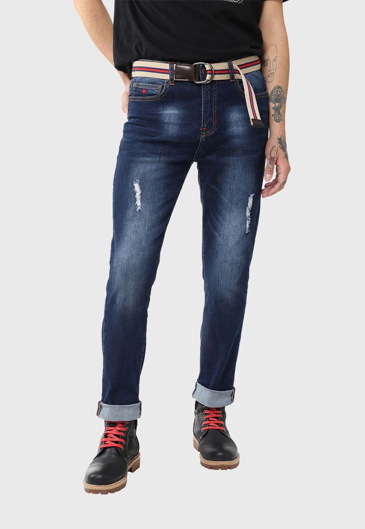 Jeans Slim Celeste SVJE258CE