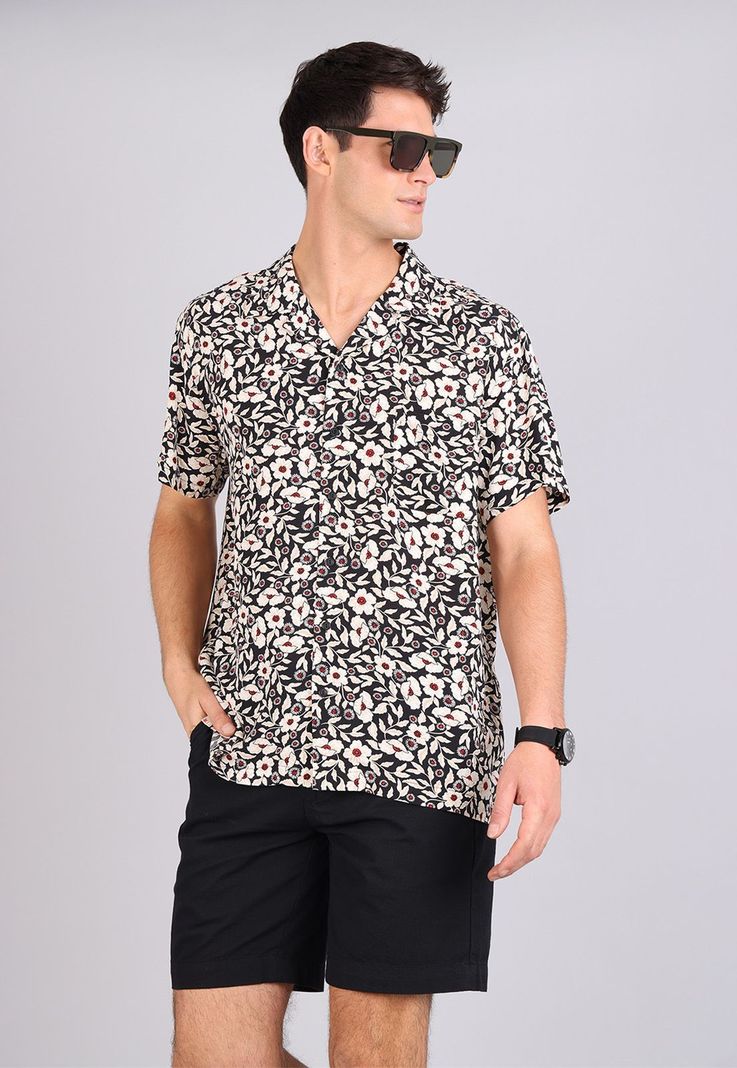 Camisa Manga Corta Hombre Soviet-0