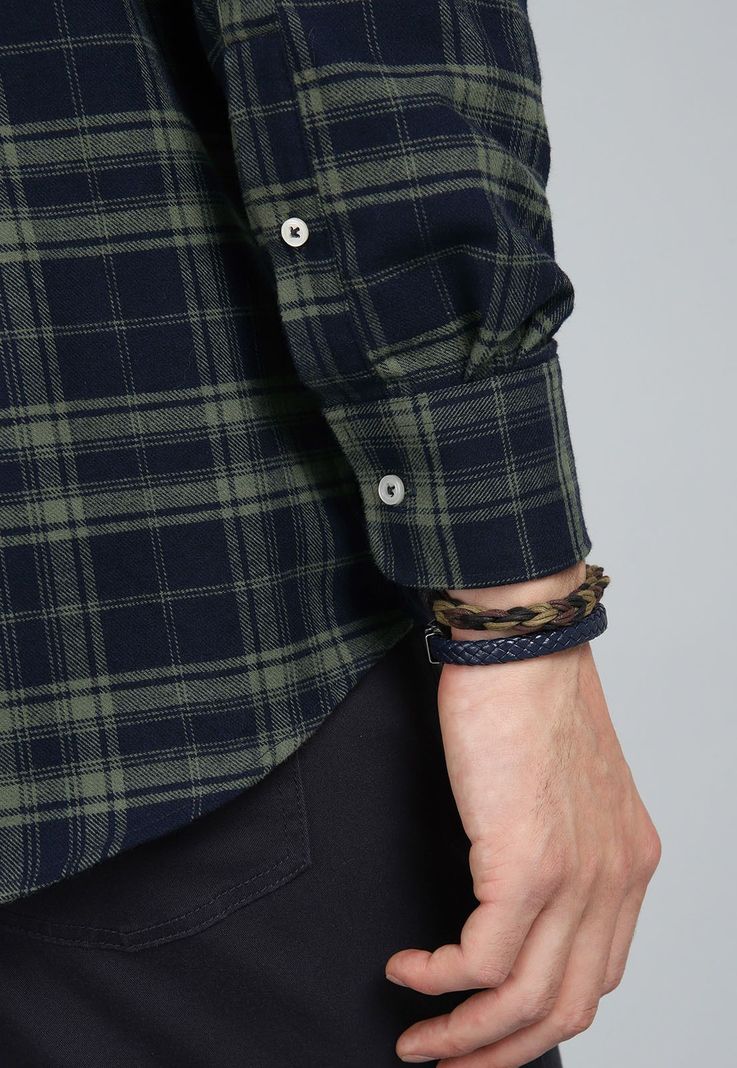 Camisa Cuadros Manga Larga Guy Laroche GLBIF48NB-5