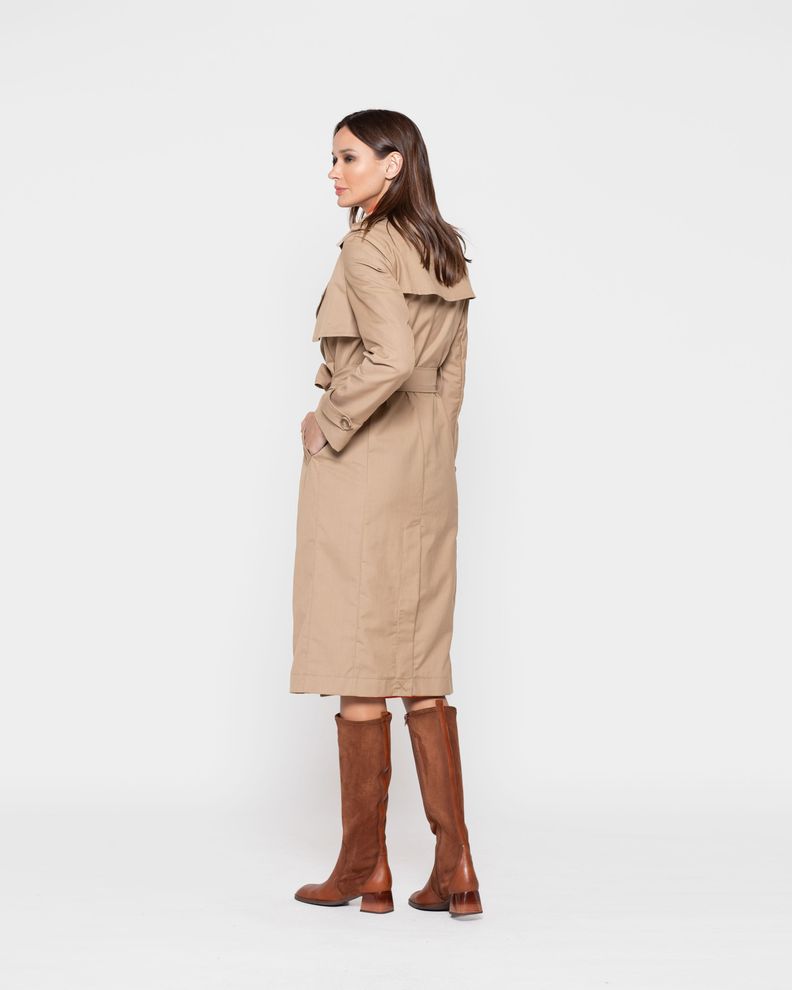 TRENCH JACINTO CAMEL Ludovica-2