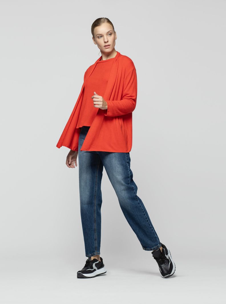 Tapado Mujer Kaelis Coral Lineatre-1