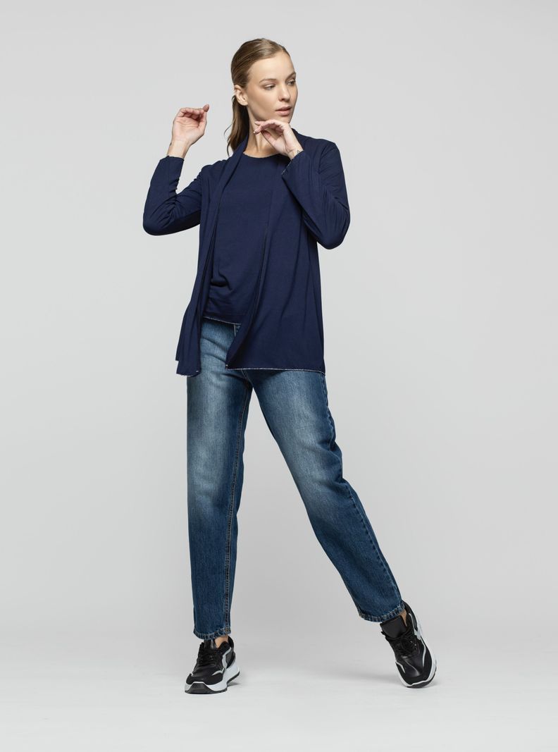 Tapado Mujer Nayren Azul Lineatre-1