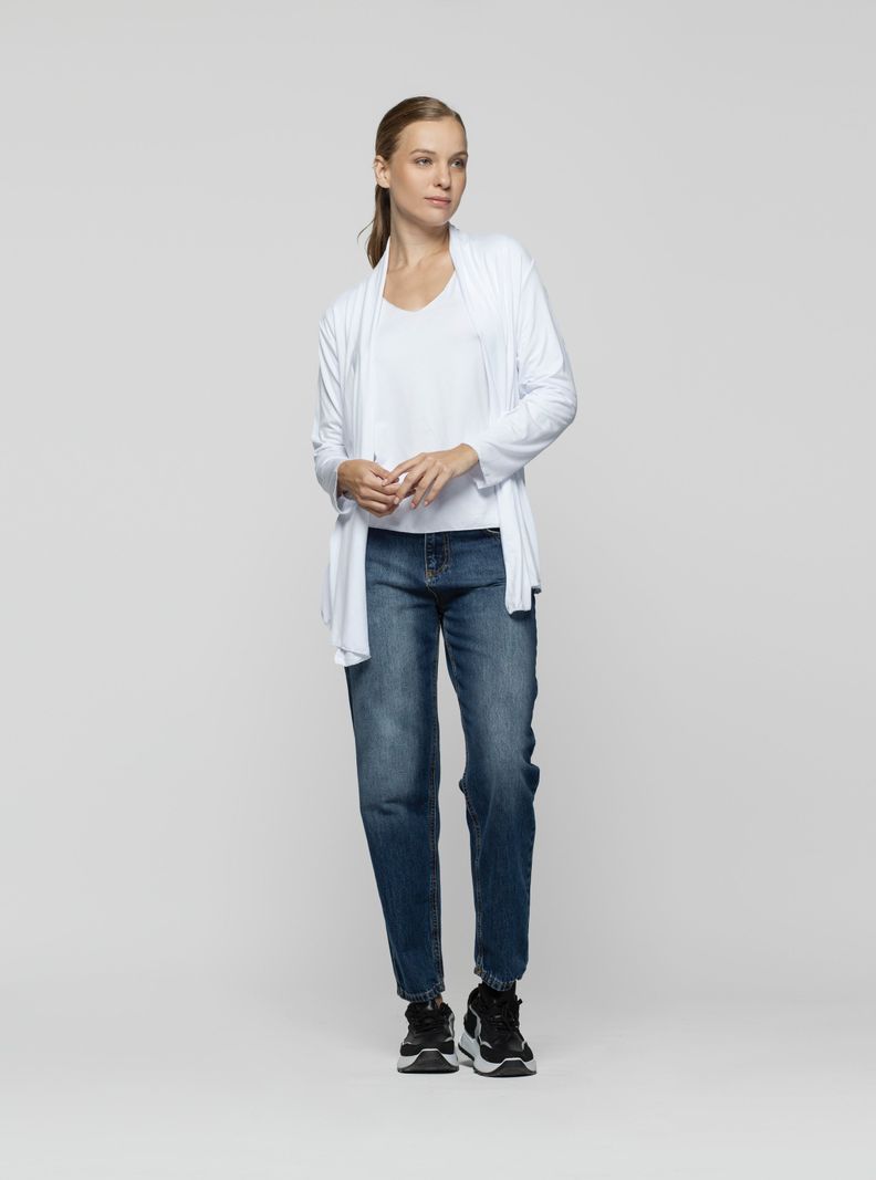 Tapado Mujer Nayren Blanco Lineatre-1