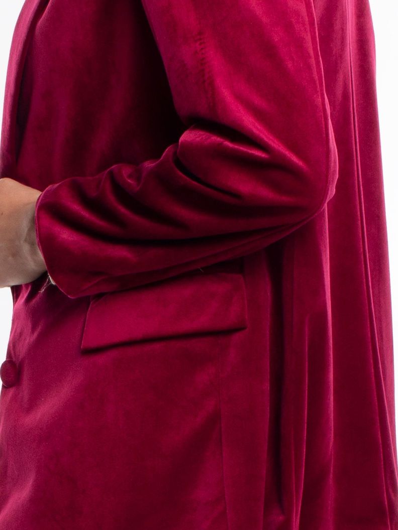 Chaqueta Burdeo Lineatre-2