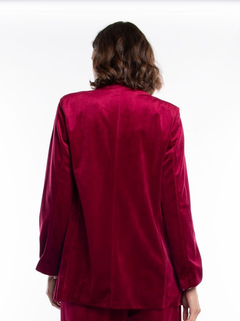 Chaqueta Burdeo Lineatre-1