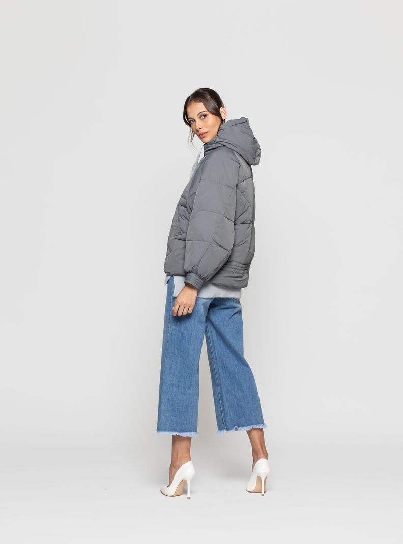 Parka Mujer Elaia Gris Lineatre-1