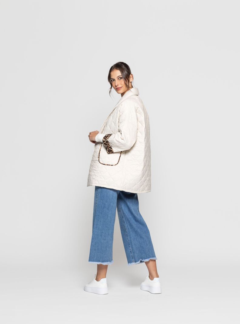 Chaqueta Mujer Alixia Crudo Lineatre-0