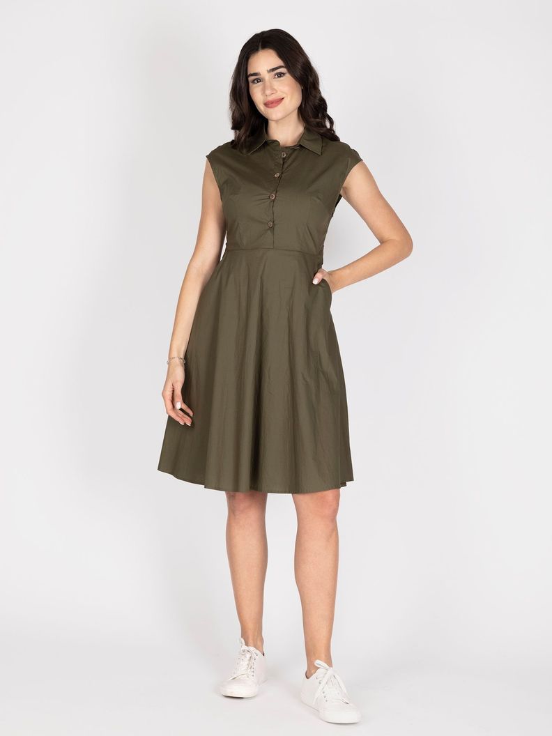 Vestido Popelín Lineatre-3