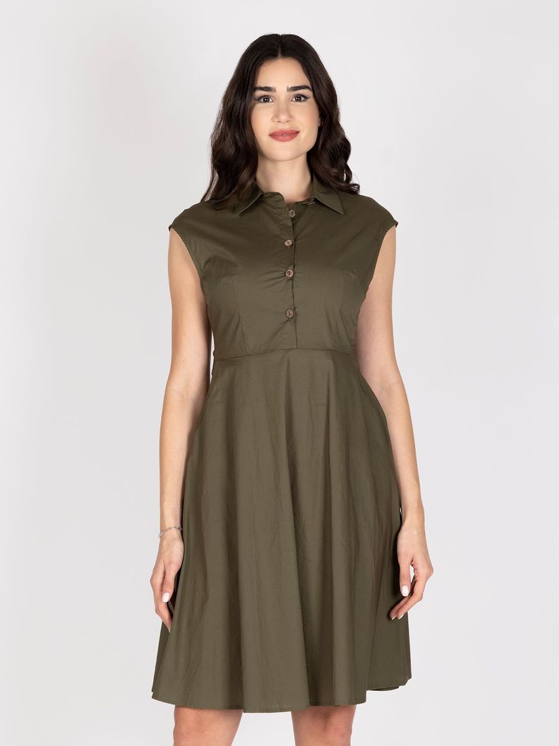 Vestido Popelín Lineatre-0