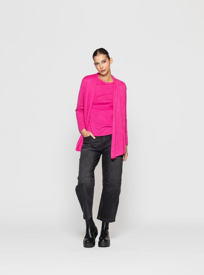 Tapado Mujer Kaelis Fucsia Lineatre-1