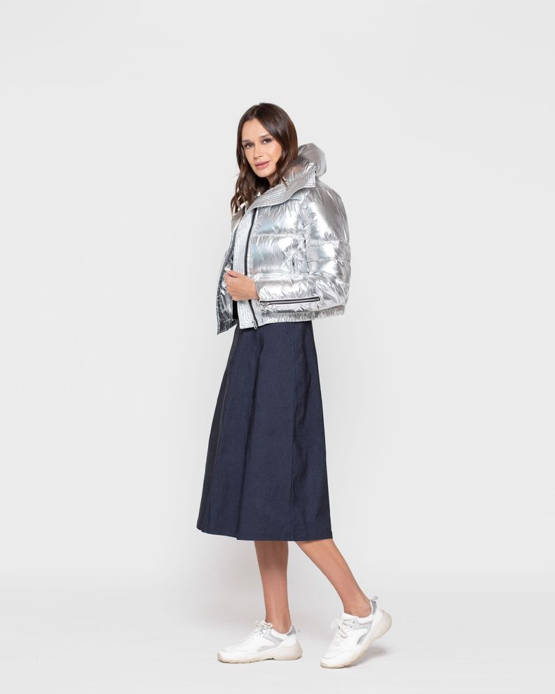 PARKA FRESIA SILVER Ludovica-1