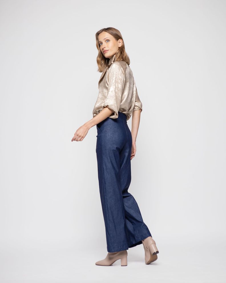 BLUSA NARCISO DORADO Ludovica-2