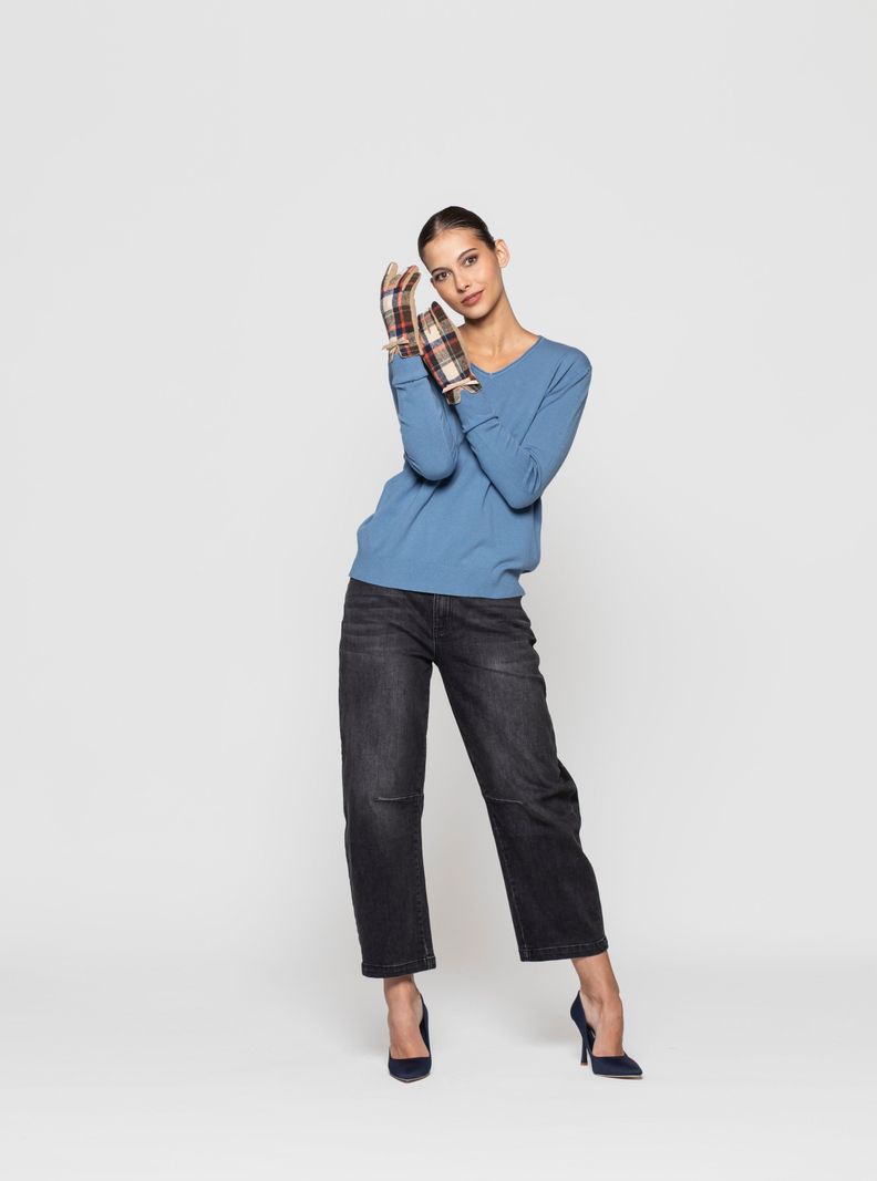 Guante Mujer Isana Camel Lineatre-0