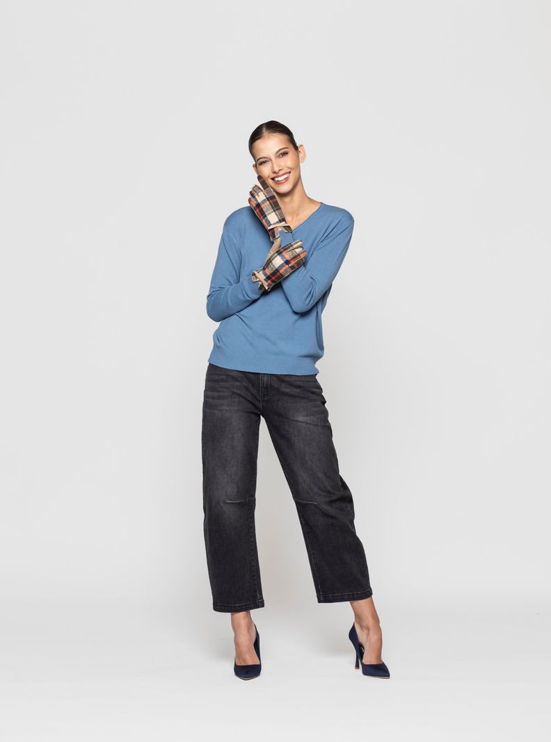 Guante Mujer Isana Camel Lineatre-2
