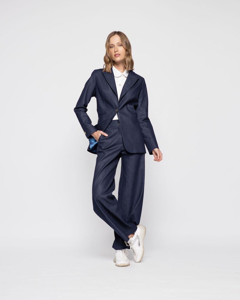 CHAQUETA CALÉNDULA AZUL Ludovica-0