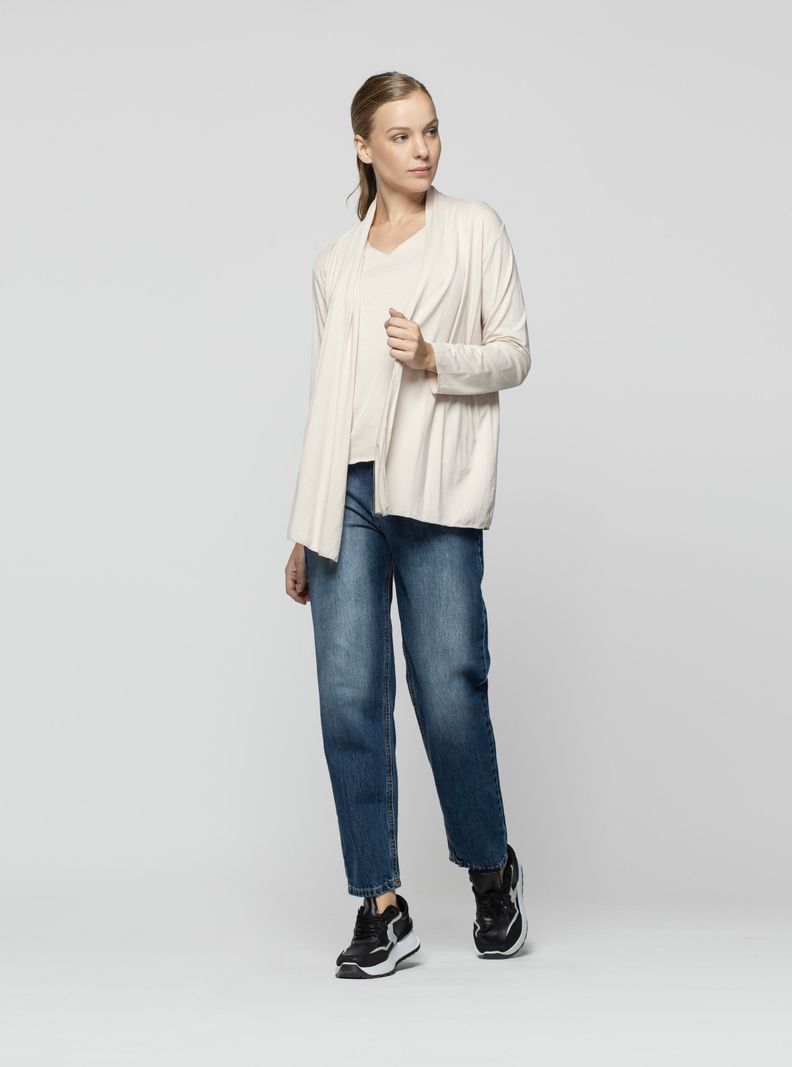 Tapado Mujer Nayren Beige Lineatre-0