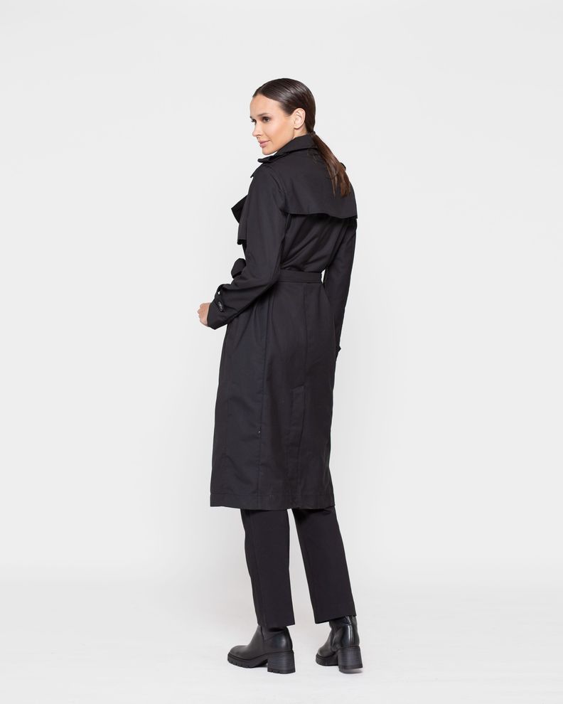 TRENCH JACINTO NEGRO Ludovica-2