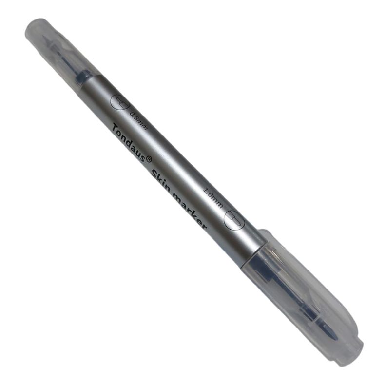 Lápiz Quirúrgico Marcador Estéril Negro + Regla Microblading-4
