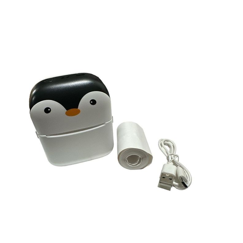 Mini Impresora Portátil Bluetooth + 1 Rollo Termico Mini Pri-4