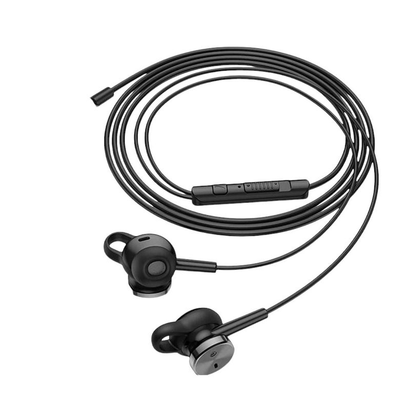Audífonos tipo C de gomas Negro IRM-1