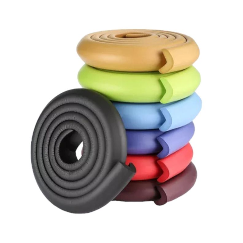 Protección Anti Golpes De Goma Para Borde De Mesas Y Muebles -2