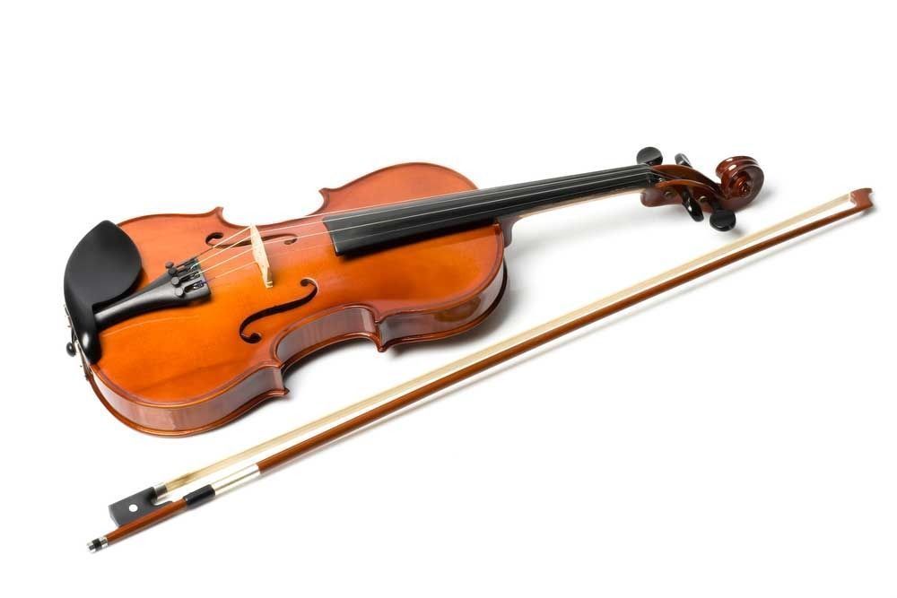 Violín Infantil De Juguete Para Niños Color Marrón-4