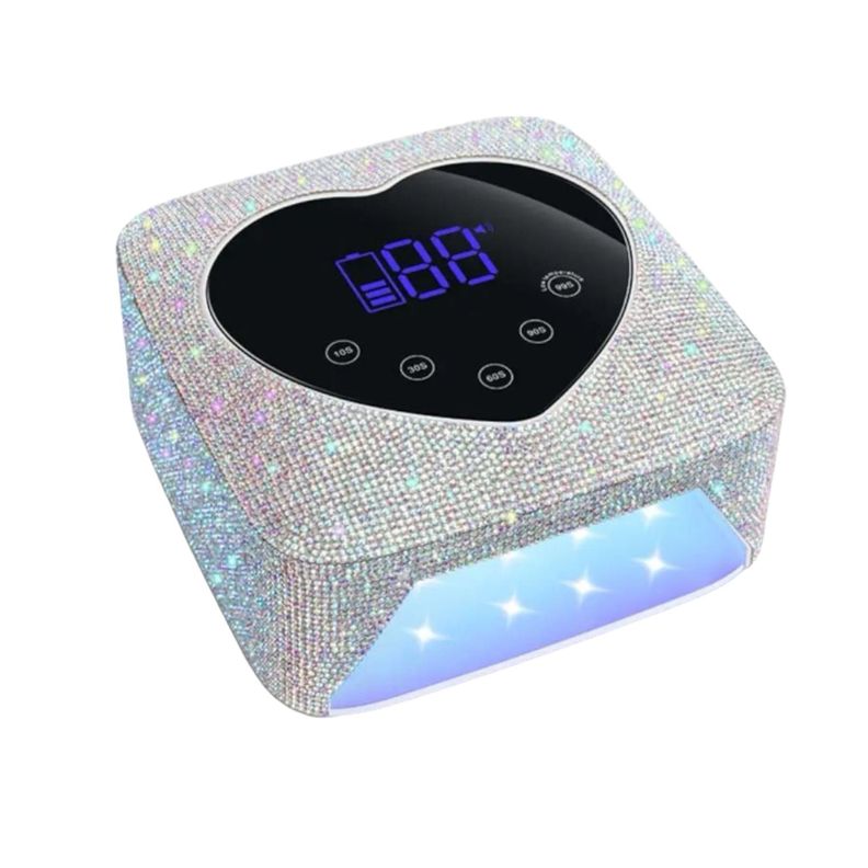 Lampara De Uñas Led Uv Recargable Inalámbrica De 72w-2
