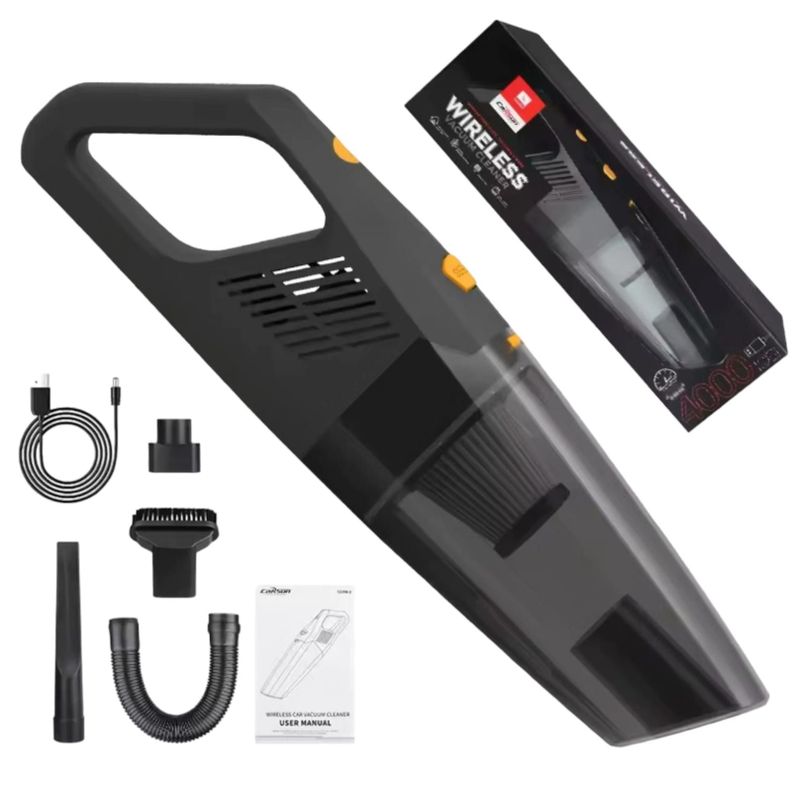 Aspiradora De Auto Hogar y Oficina Portatil Cordless 6000pa-2