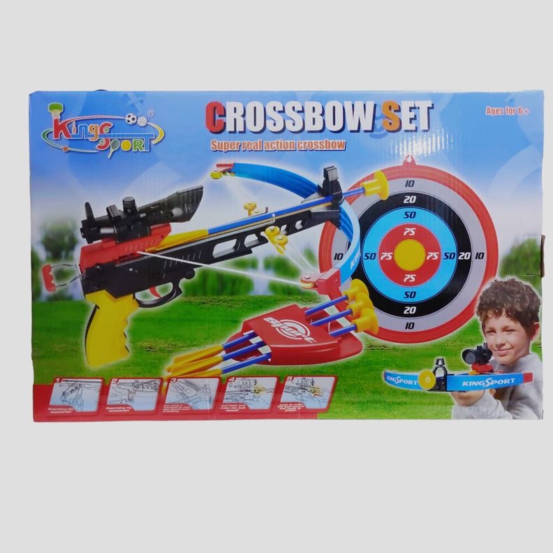 Set de Arco y Flecha o Ballesta Para niños -4