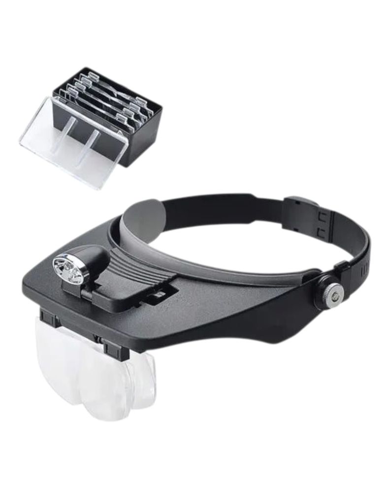 Lentes Lupa 4 Lentes Ajustable Manualidades