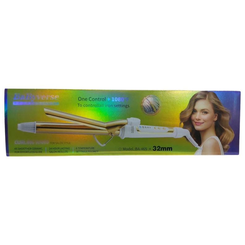 Rizador, Encrespador Y Ondulador Antifrizz De Cabello 32mm-1