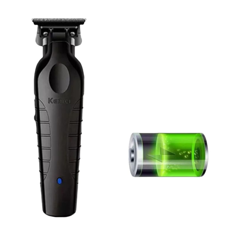 Cortadora De Pelo Kemei Transborder Barber Km-2299 Color Negro-3