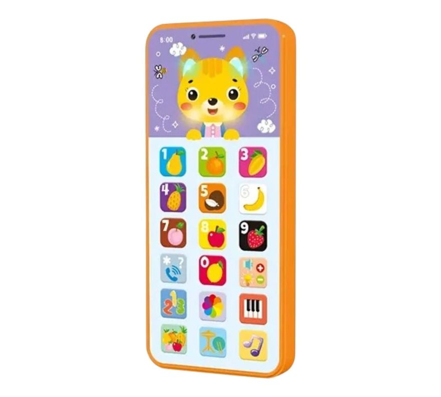 Telefono Recargable Interactivo Para Bebes Educativos Musica