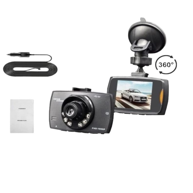 Frontal Cámara Seguridad Auto Pantalla 2.7in Dvr Full Hd1080 JE-6200-3