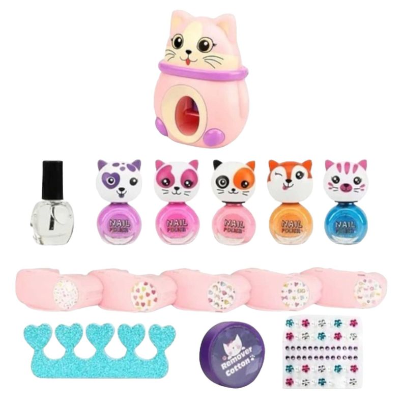 Set de Manicure Estampado de Uñas Para Niñas-0